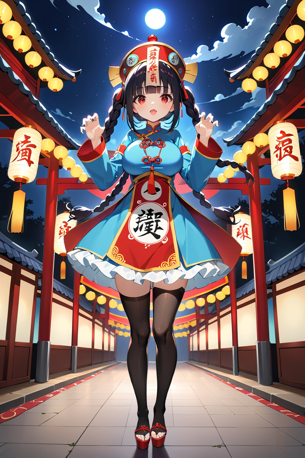 黒タイツキョンシー