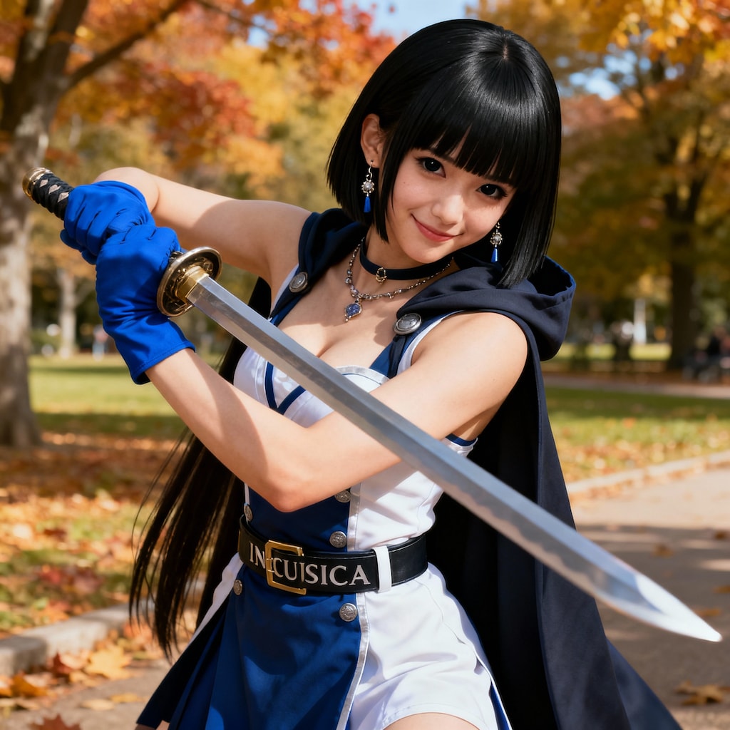 Seedreamでの黒髪ナウシカ