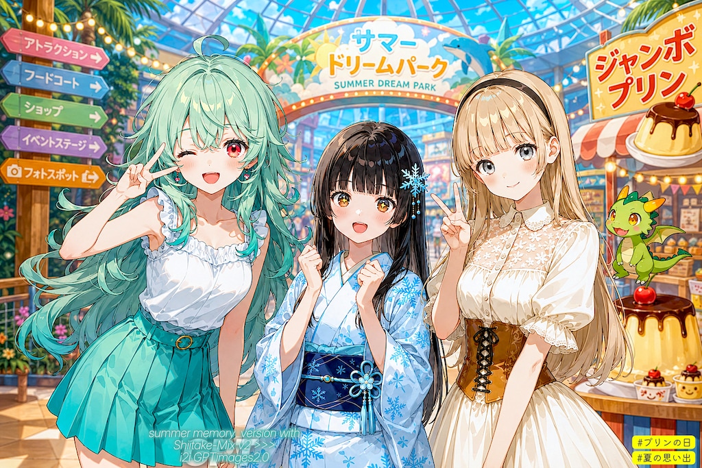 夏の思い出とプリンチャレンジ