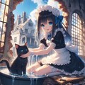猫のご主人様とメイドの私(〇を埋めてみた) 3枚目