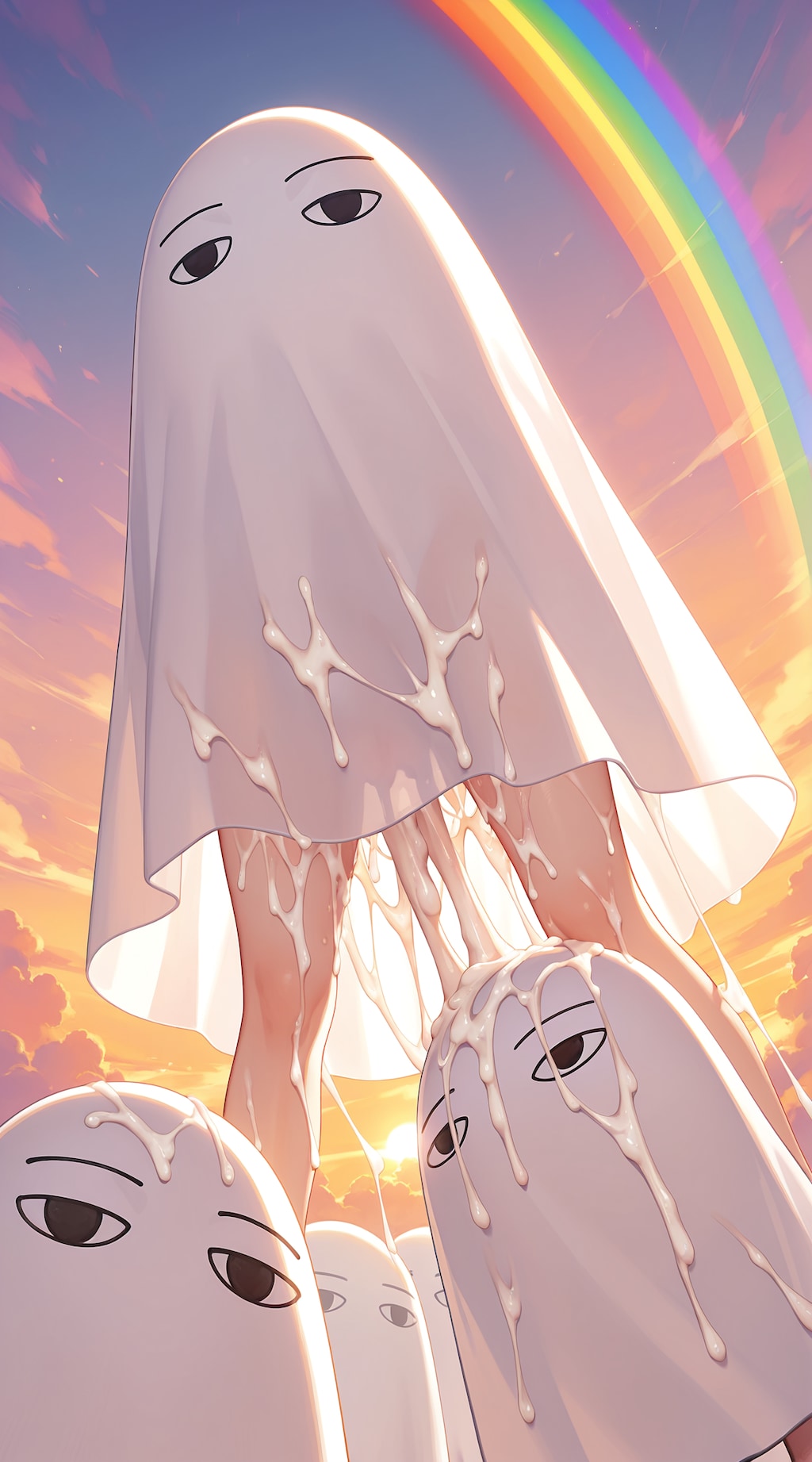 メジェド様 ぶっかけ 1