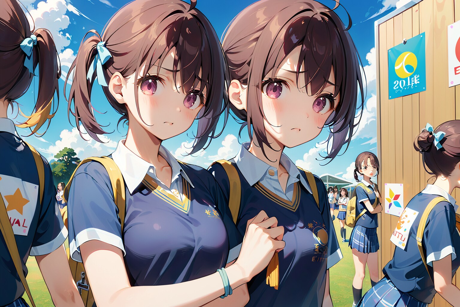 屋外展示の紹介 | の人気AIイラスト・グラビア