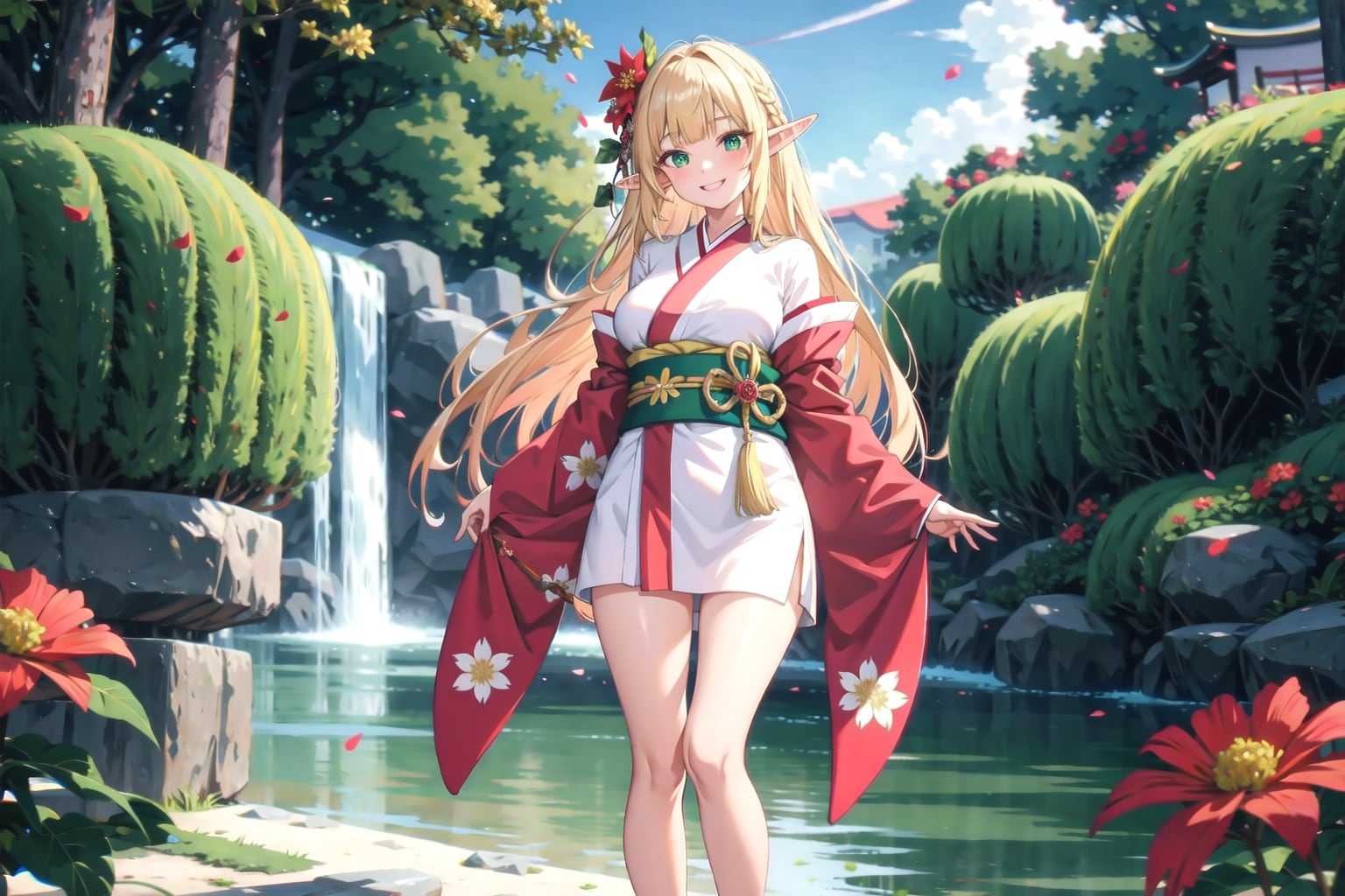 背景頑張ってくれました | の人気AIイラスト・グラビア