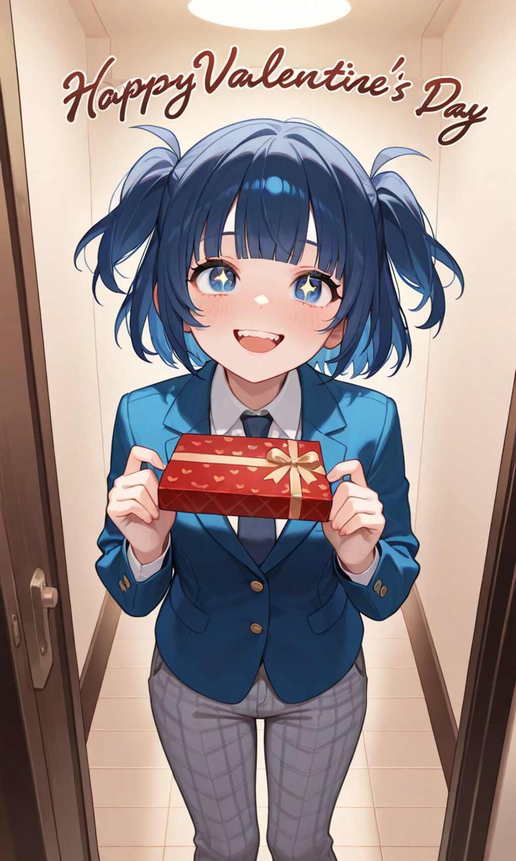 はいアニキ、チョコあげるね✨
