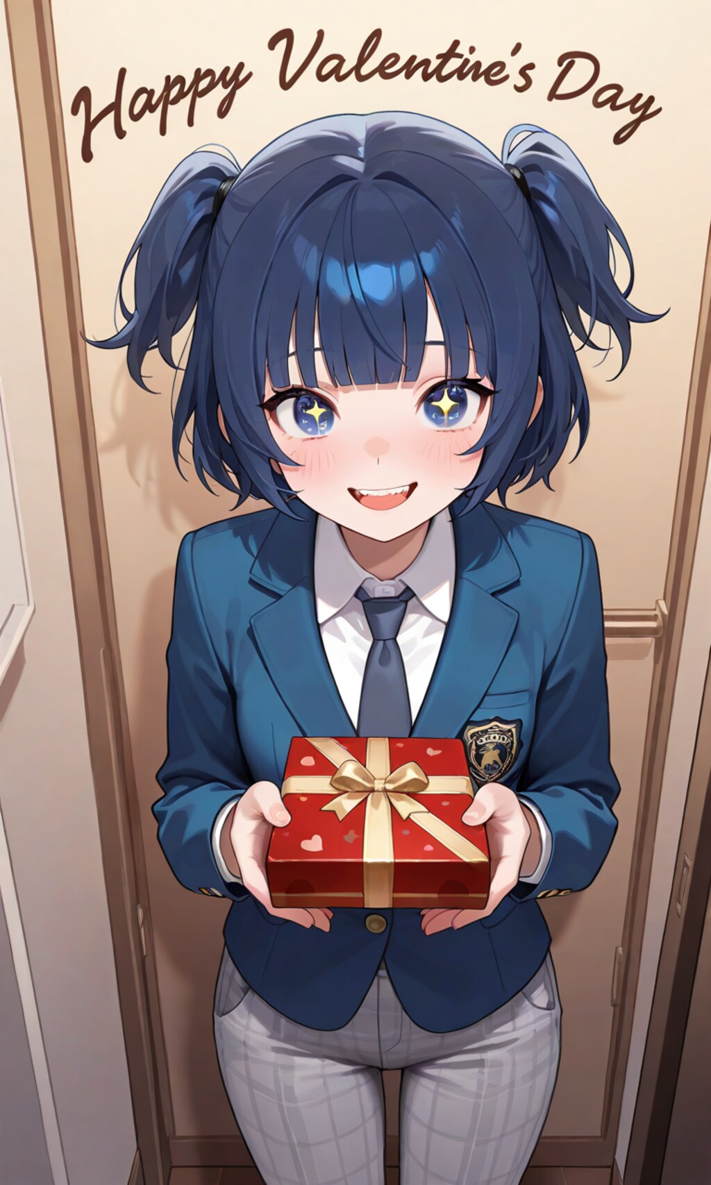 はいアニキ、チョコあげるね✨
