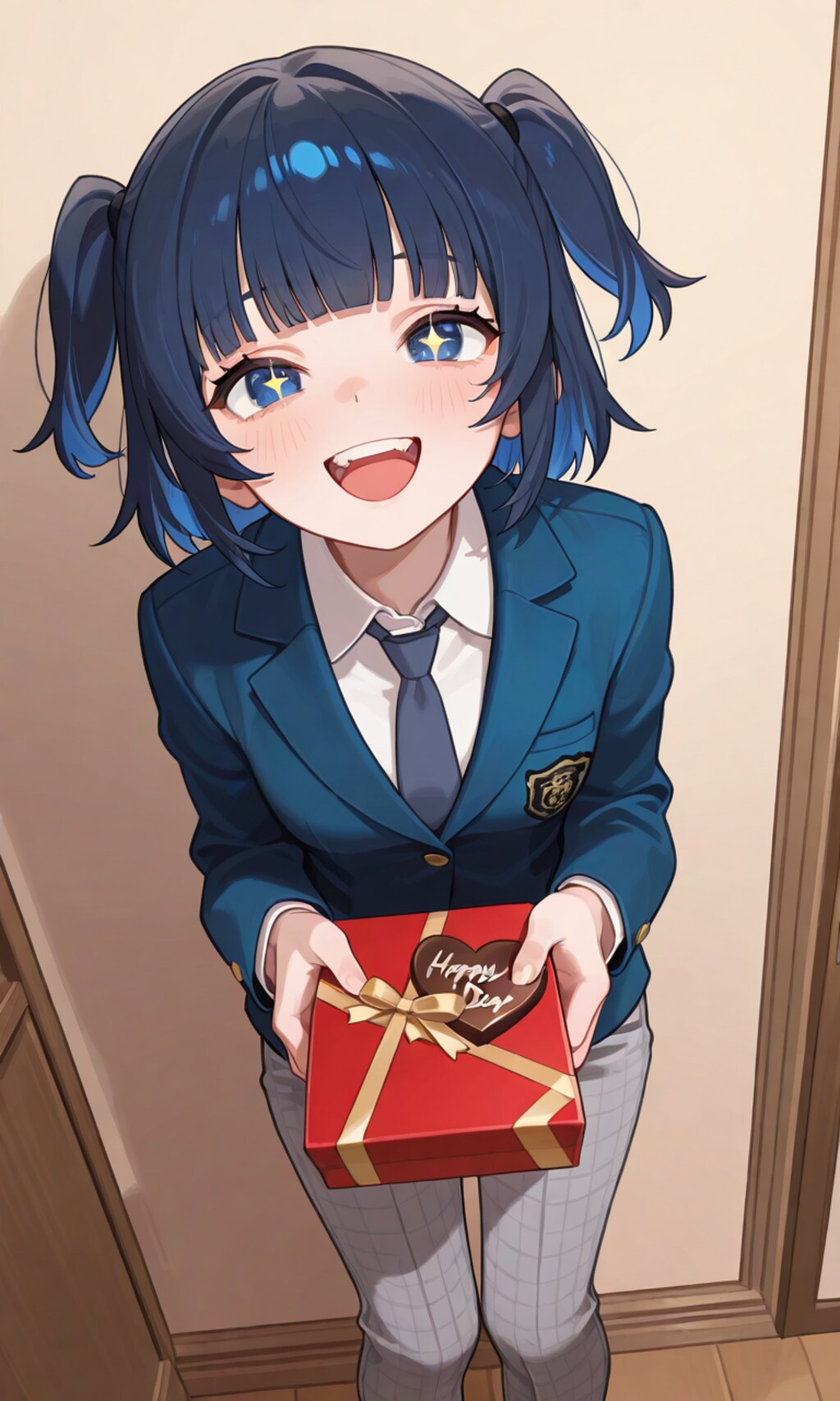 はいアニキ、チョコあげるね✨
