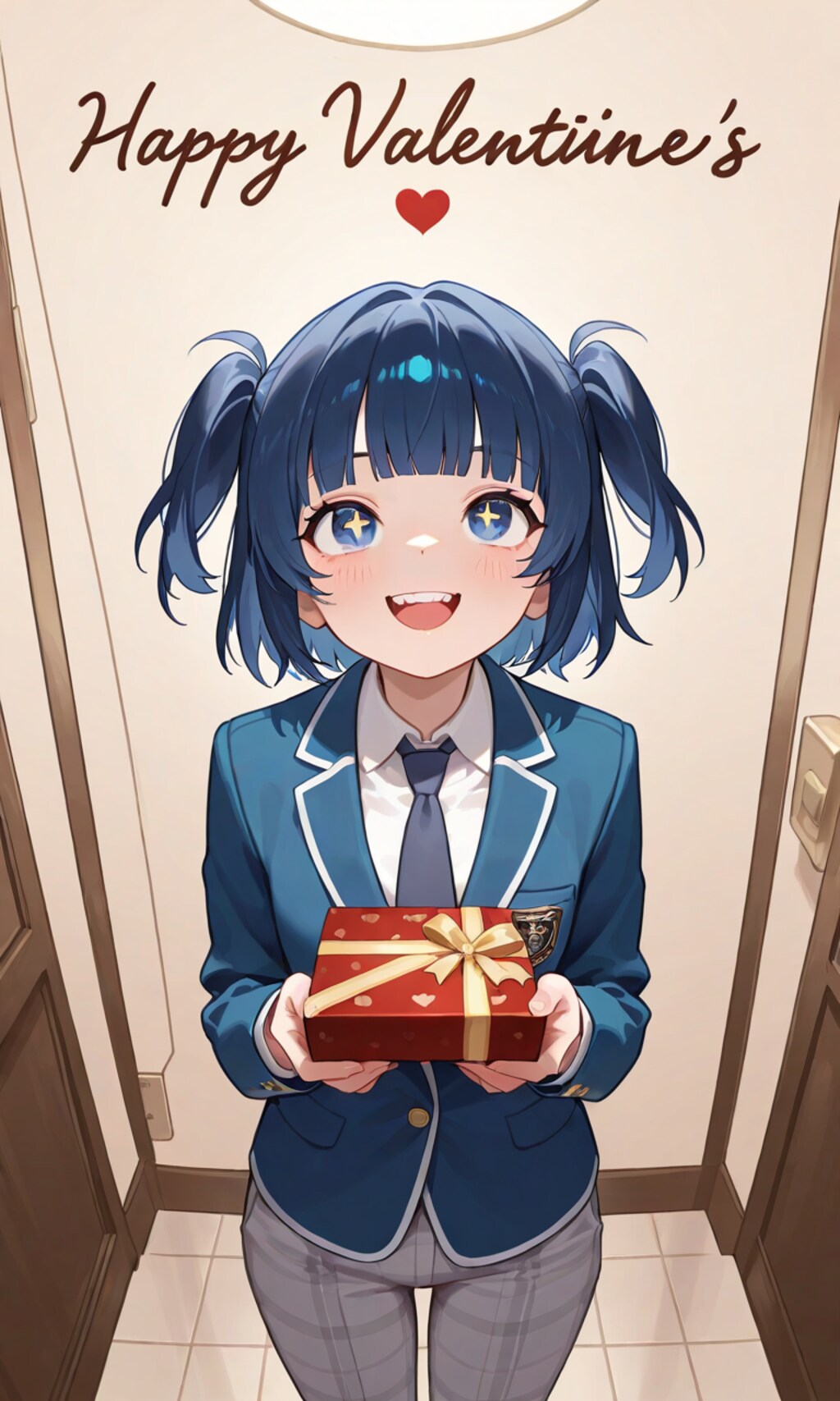 はいアニキ、チョコあげるね✨