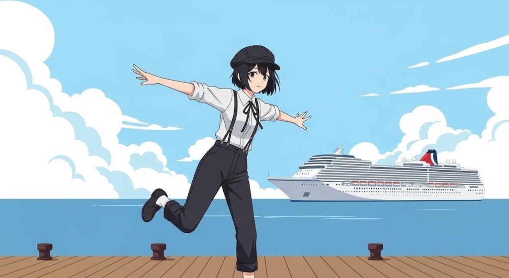 黒眼黒髪少女(ImageFX編)