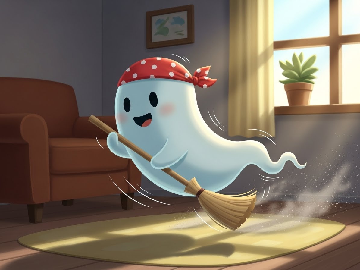 大掃除するお化けさん達 | の人気AIイラスト・グラビア