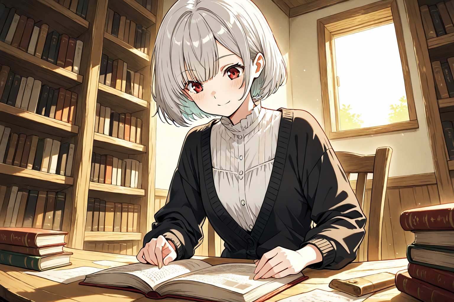 紙の匂い | の人気AIイラスト・グラビア