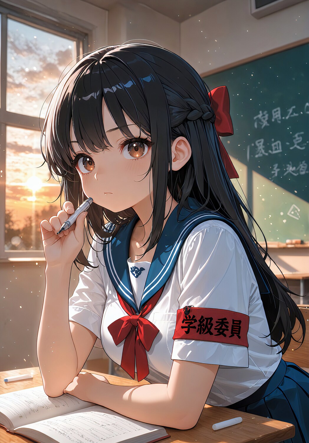 放課後の学級委員