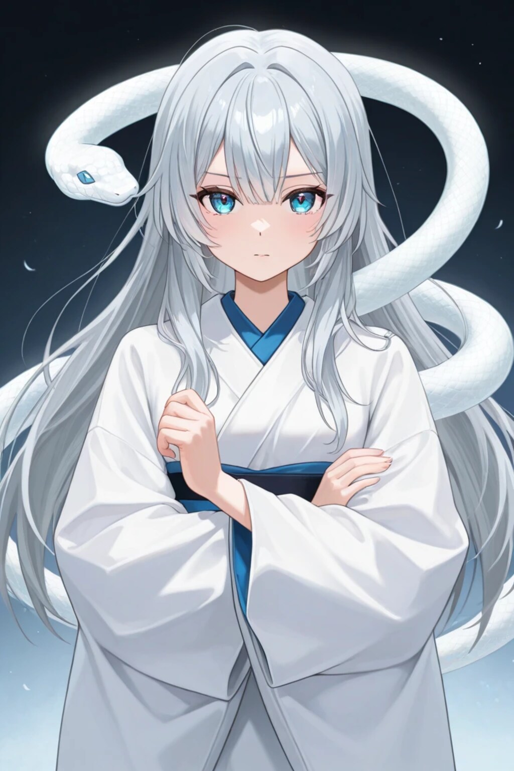 白ヘビの御神体