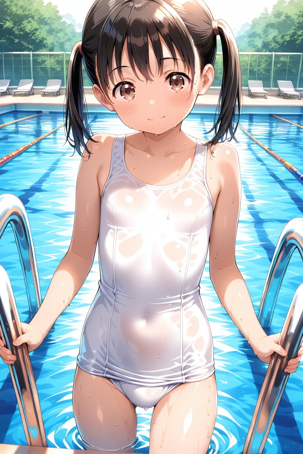 スク水美少女