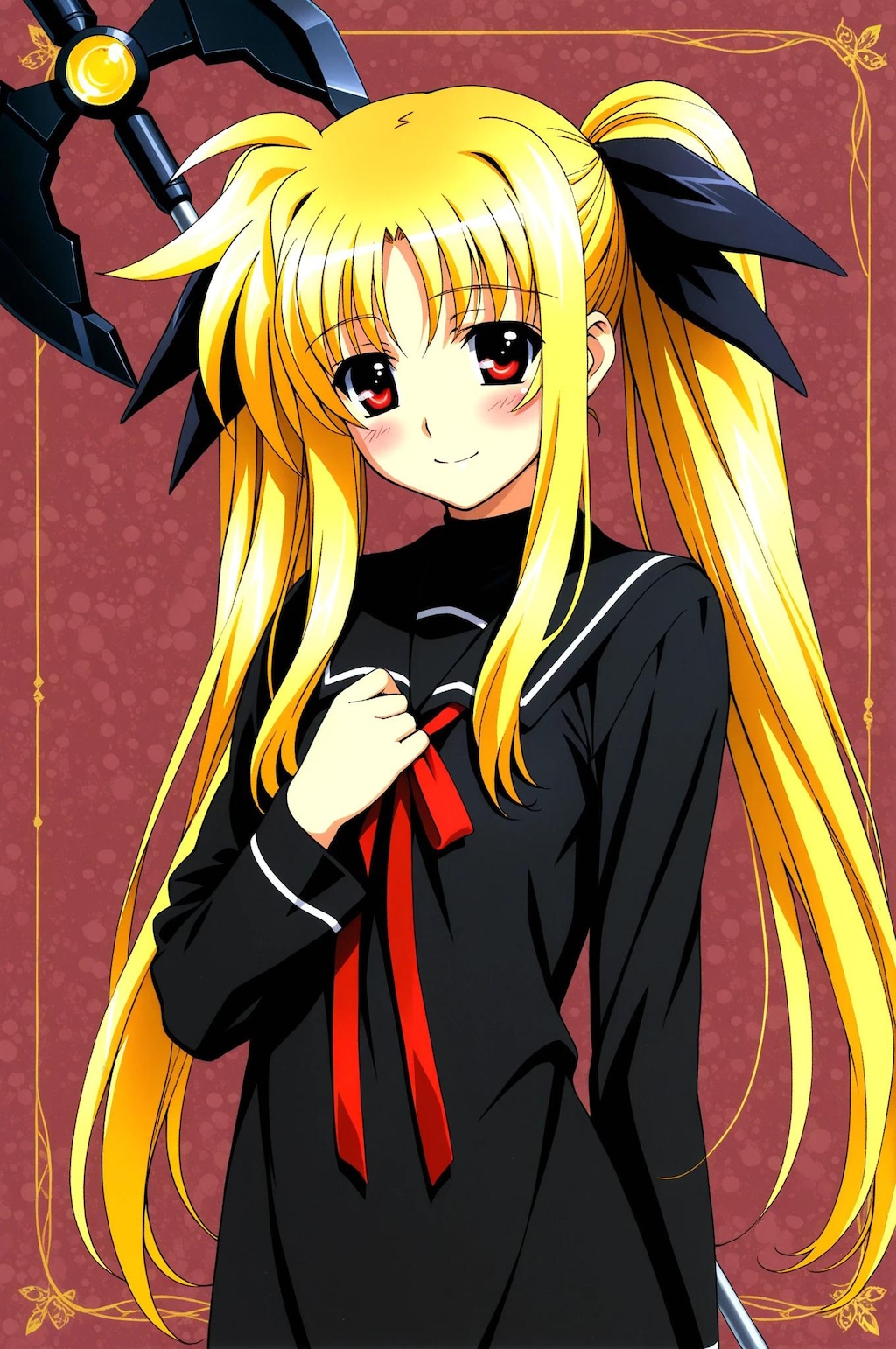 フェイト➡　服・・・似合うかな⁉