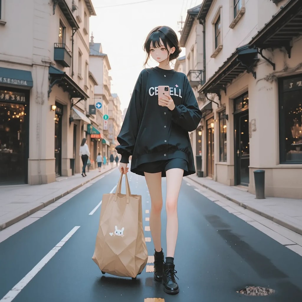 【年末の買出し】「わぁ、意外とあるわ」