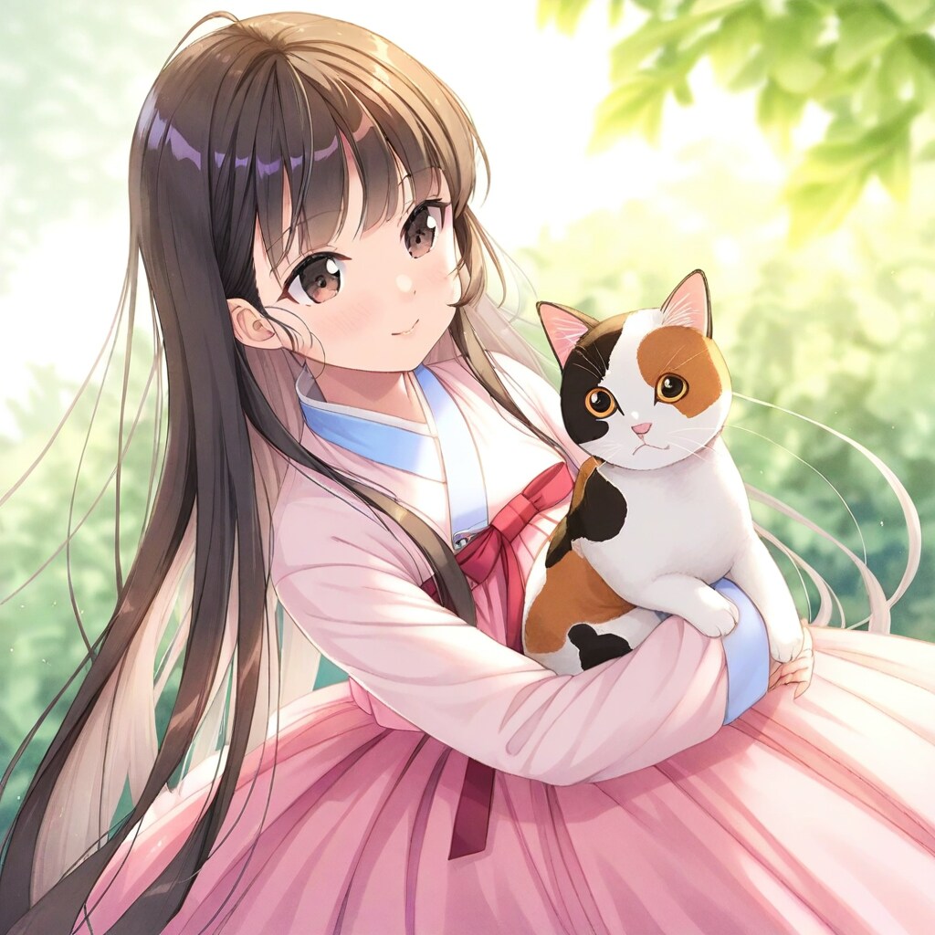 おはよう三毛殿（9）韓服