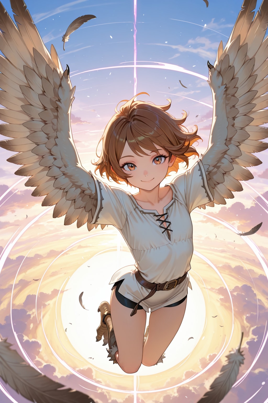 異世界探訪　ハーピーに会いに空まで行く