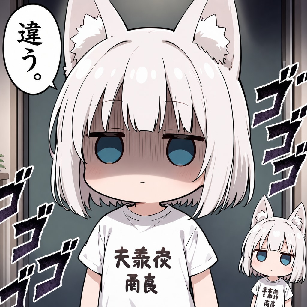 違う。キャラ違う。