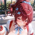 見えそうなリボンちゃん 5枚目