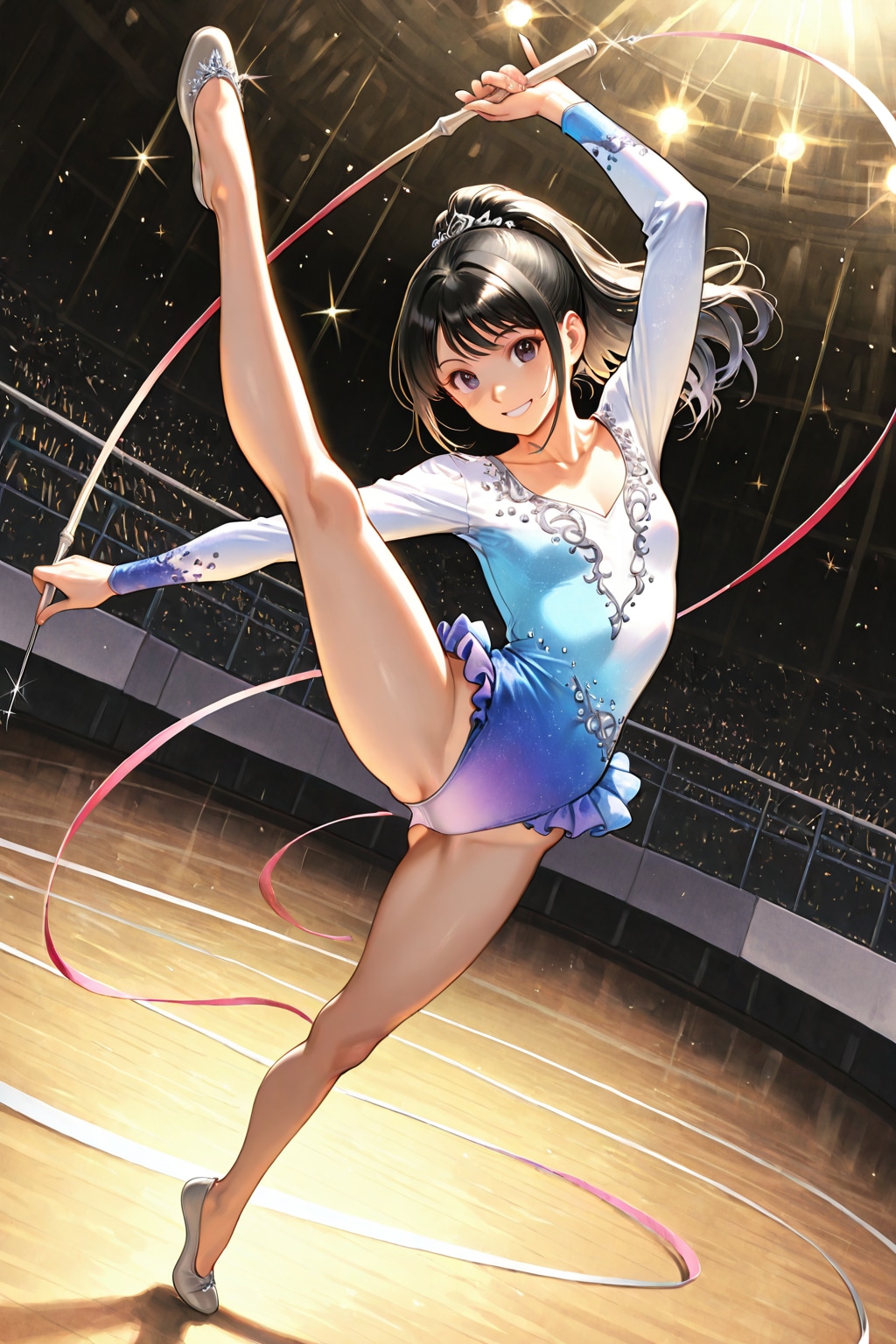 新体操女子