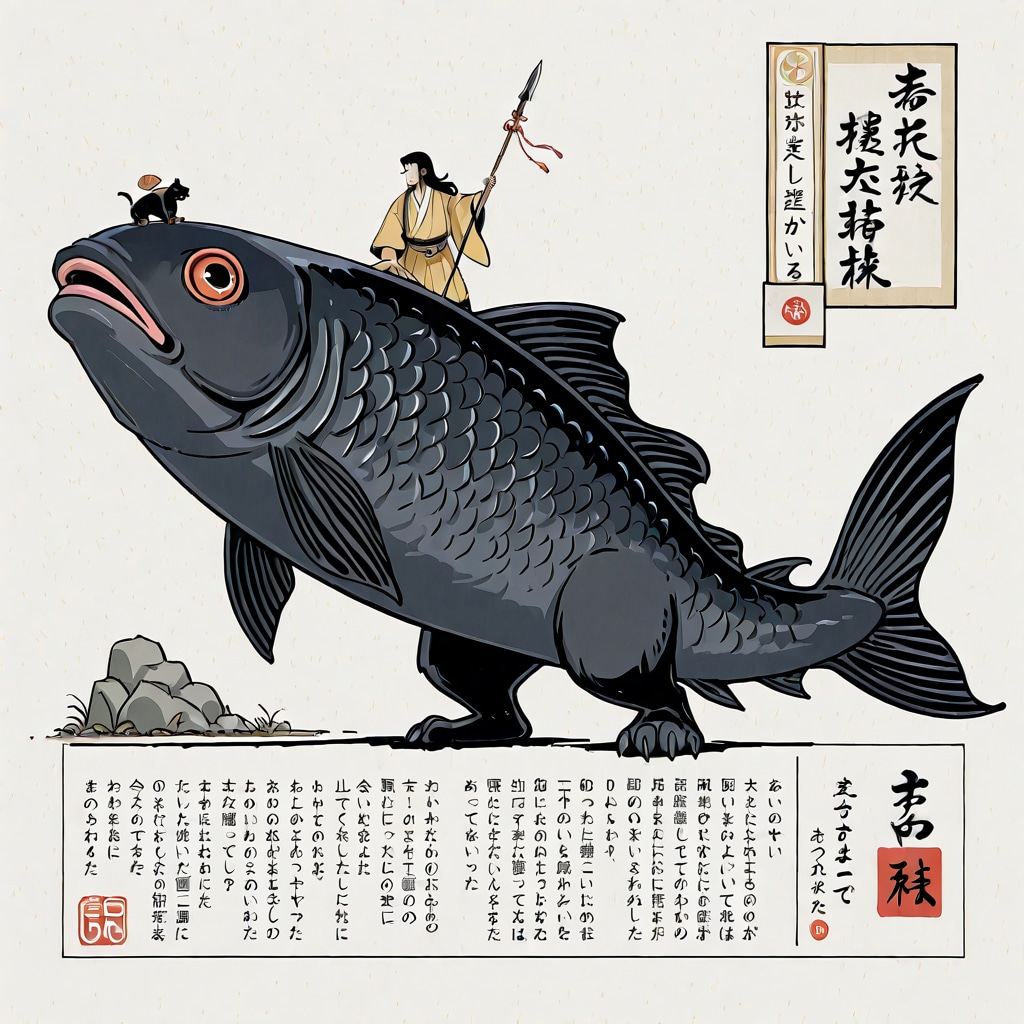 鯰絵(失敗)