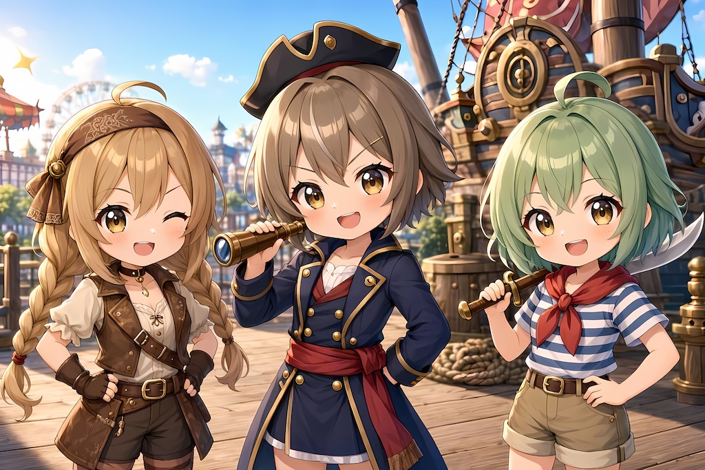 【侵略！おっパイレーツ１】