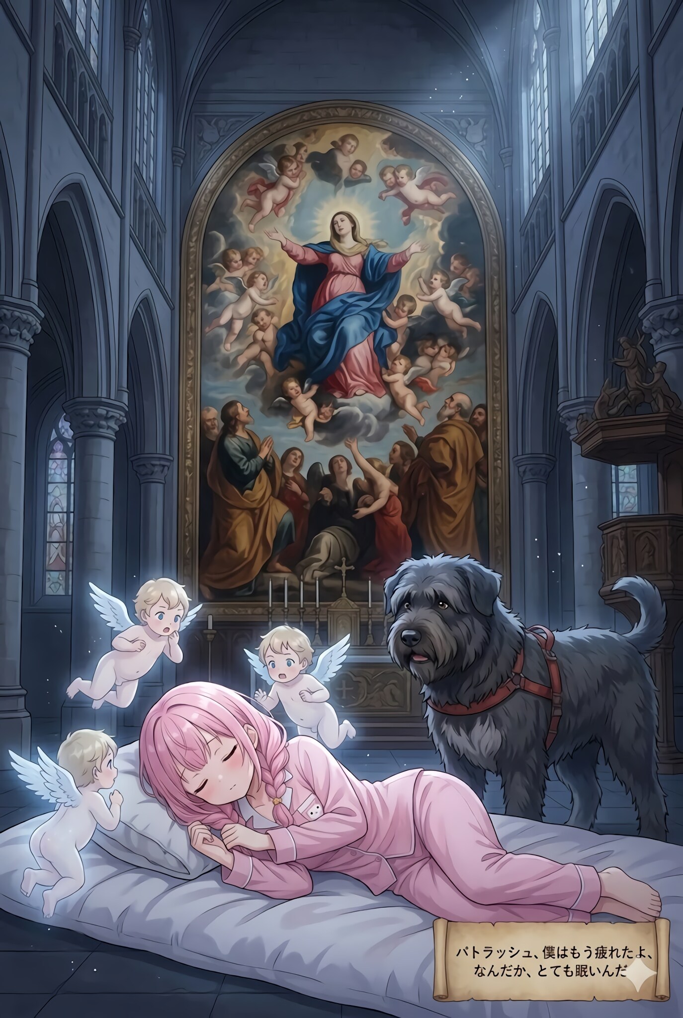 なんだか、とても眠いんだ