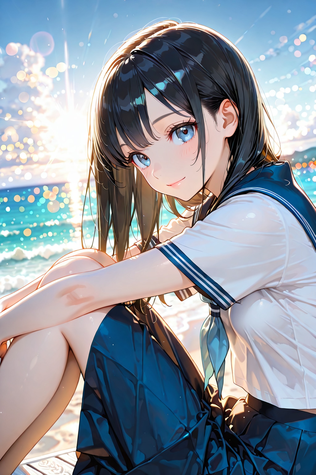 夏の砂浜(ECHIDNA)(7)