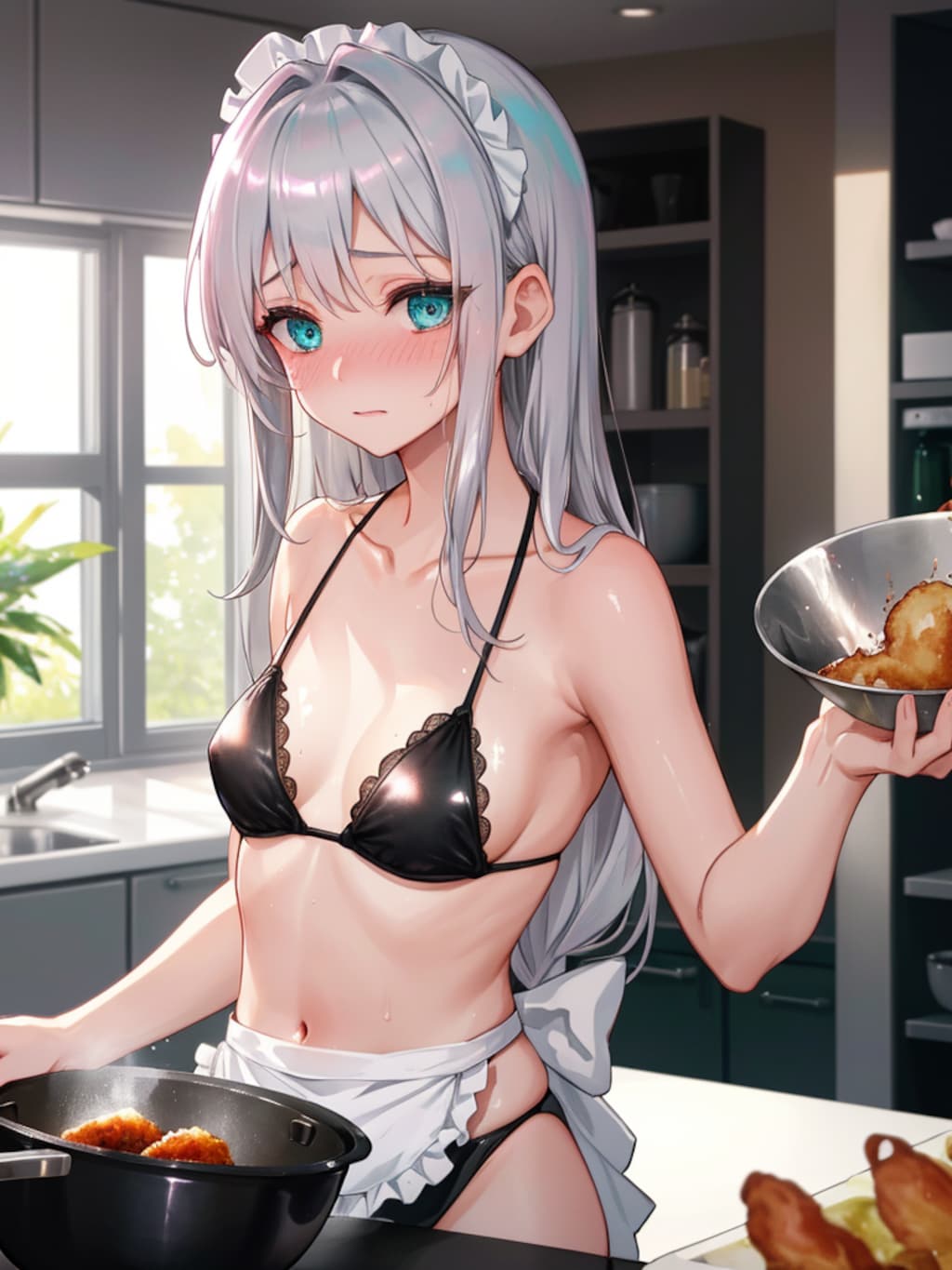 料理は少し苦手です。