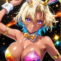 褐色バニーガール20 2枚目