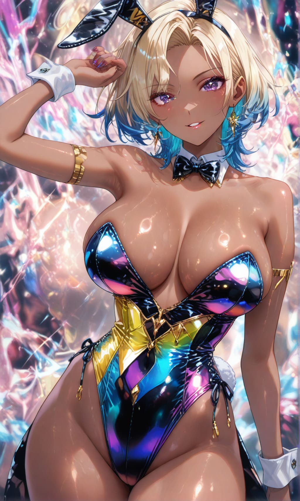 褐色バニーガール20