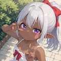 うちの子アート2026年6月前半 4枚目