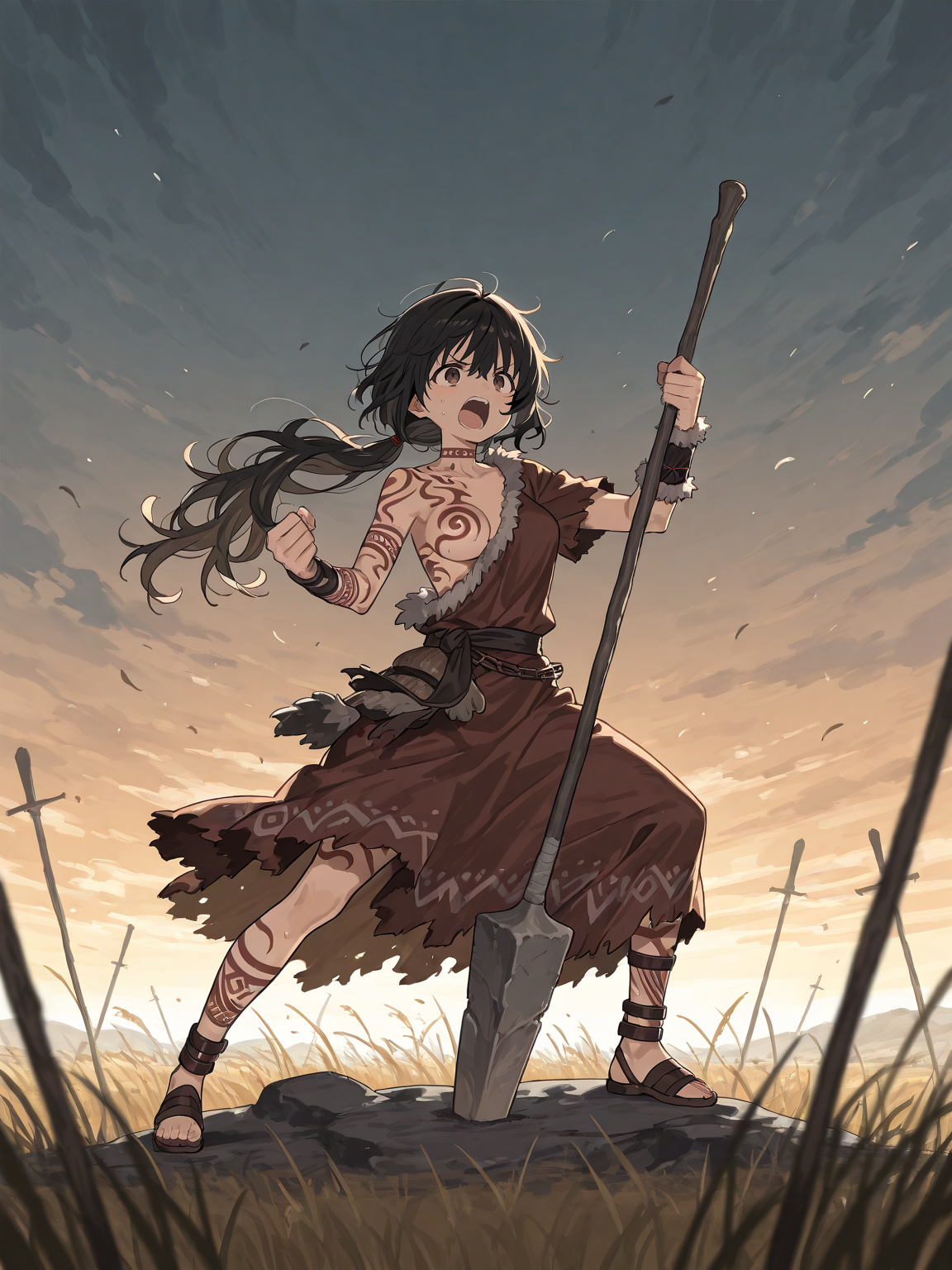 【企画投稿】古代の女戦士 R-18