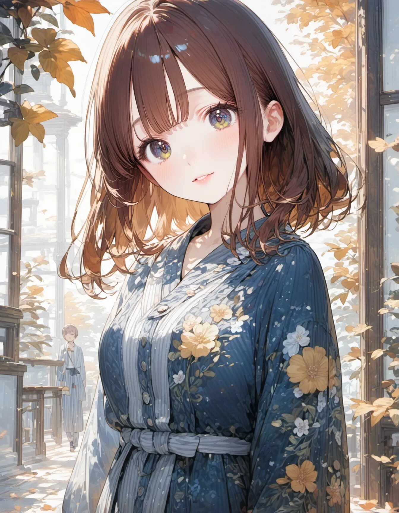 Autumn Held in a Gentle Frame | の人気AIイラスト・グラビア