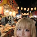 金髪ちゃん　夏祭り2 5枚目