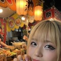 金髪ちゃん　夏祭り2 4枚目