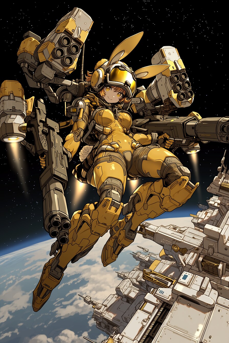 宇宙の兎戦士