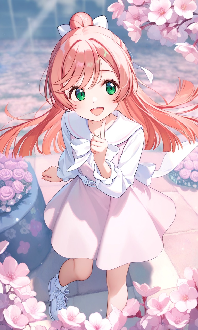 花の季節・虹ヶ丘ましろ。 | の人気AIイラスト・グラビア