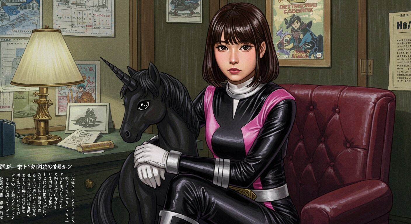お嬢様探偵戦隊ヒロインと黒い一角獣