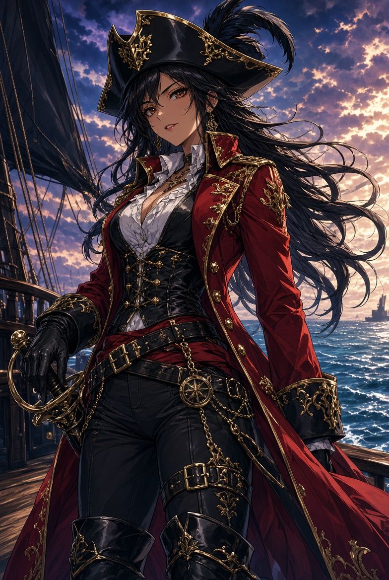 女海賊 | の人気AIイラスト・グラビア