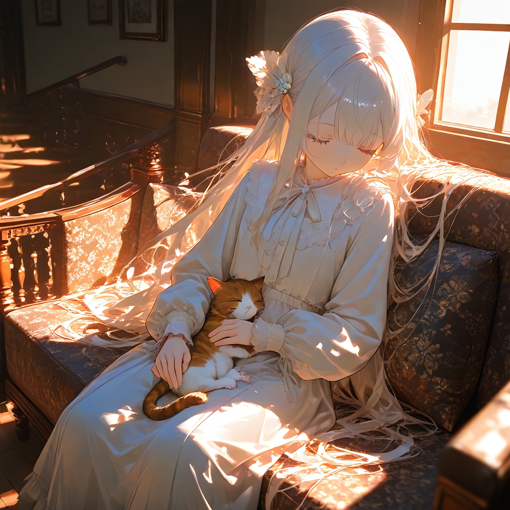 Afternoon Quiet / 午後のぬくもり | の人気AIイラスト・グラビア