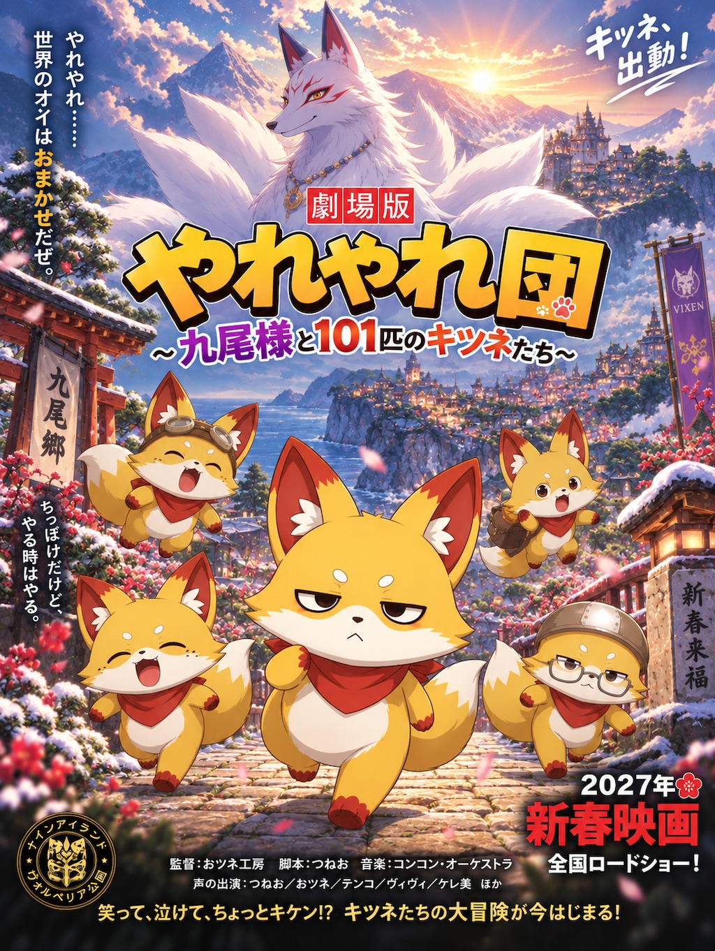 劇場版やれやれ団ポスター