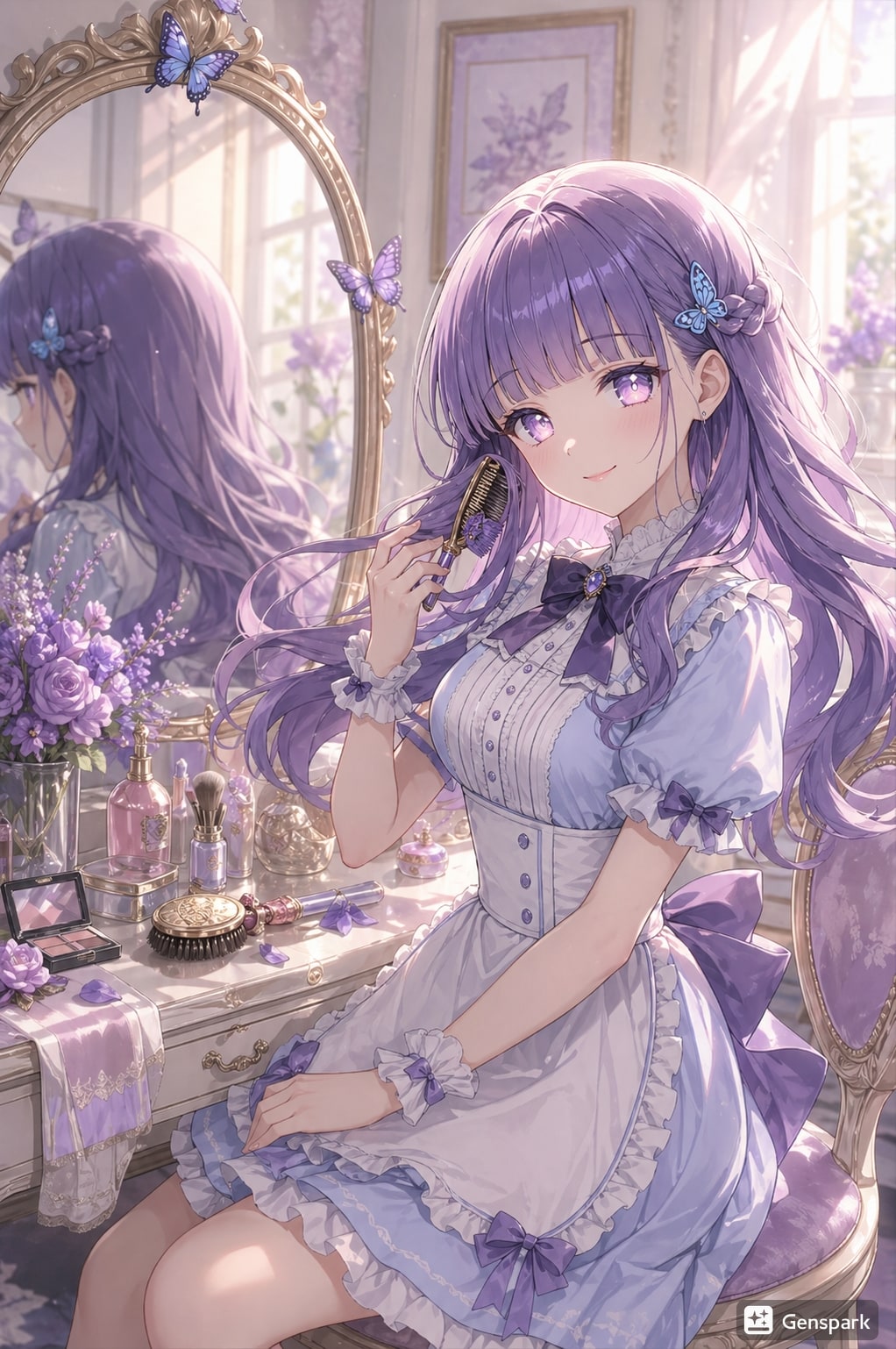 紫音　ドレッシングルーム | の人気AIイラスト・グラビア