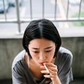 チクチラ喫煙 3枚目