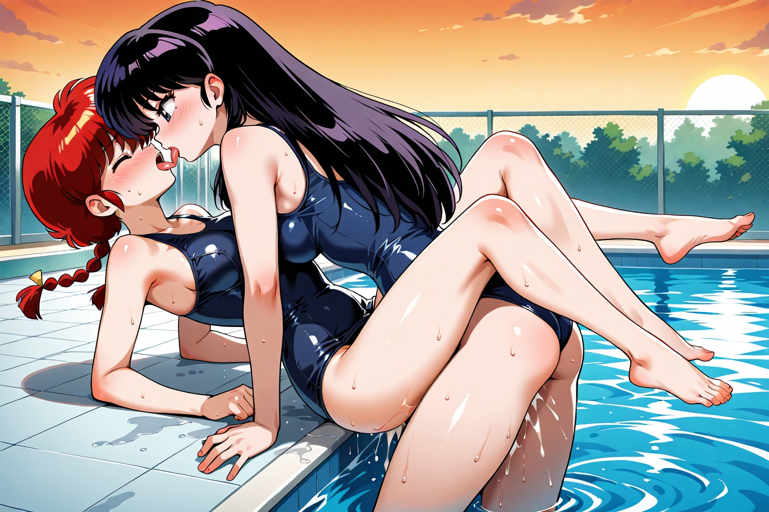 襲いかかるレイ