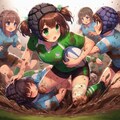 🏉泥まみれの女子ラグビー 130 10枚目
