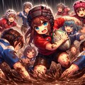 🏉泥まみれの女子ラグビー 130 7枚目