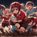 🏉泥まみれの女子ラグビー 130 4枚目