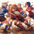 🏉泥まみれの女子ラグビー 130 6枚目