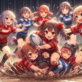🏉泥まみれの女子ラグビー 130 5枚目